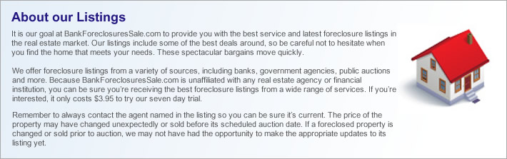 About our listings