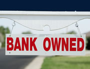 Bank Owned Home Sign