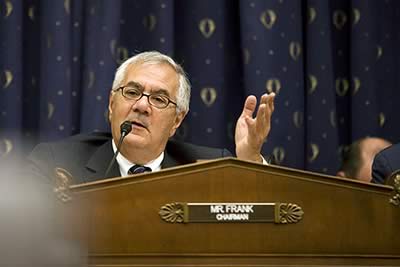 Barney Frank, Head of the House of Financial Services Committee