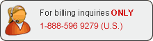 for billing inquiries only