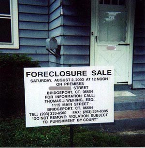 Real Estate Foreclosure