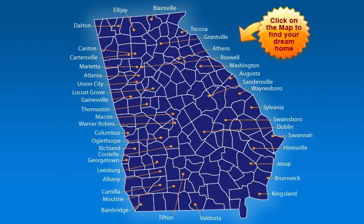 georgia map