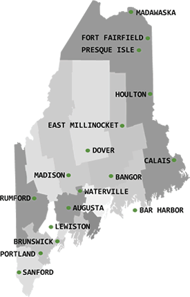 maine map