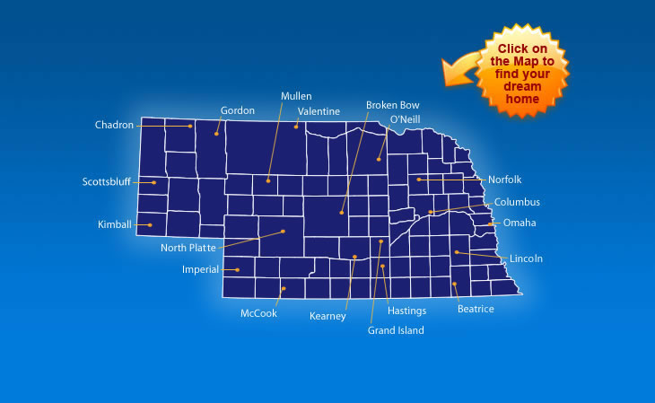 nebraska map