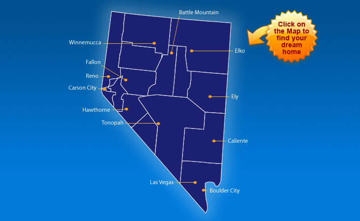 Nevada map