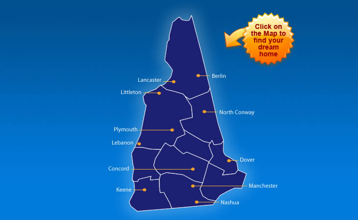 New Hampshire map map of new hampshire counties. New Hampshire map