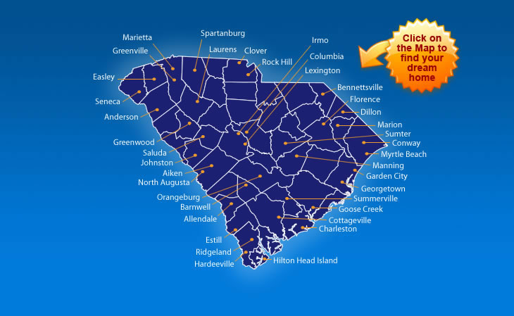 south-carolina map