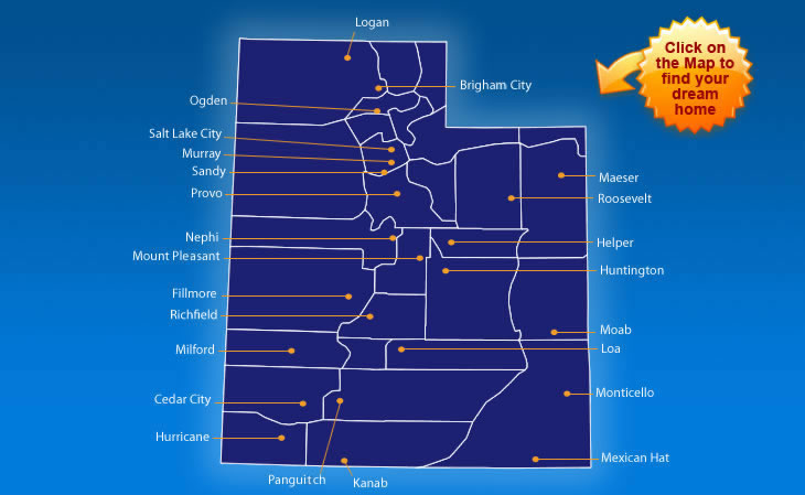 utah map