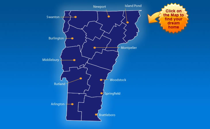 vermont map