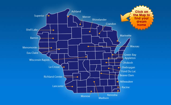 wisconsin map