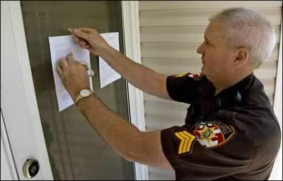 Sheriffs Show Consideration to Renters of Foreclosures