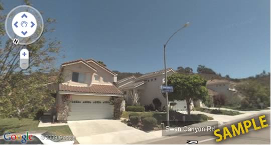 sample street view