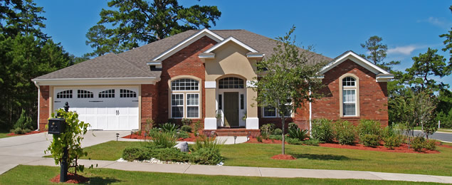 Front of a Beautiful House