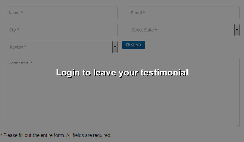 Login to leave your testimonial